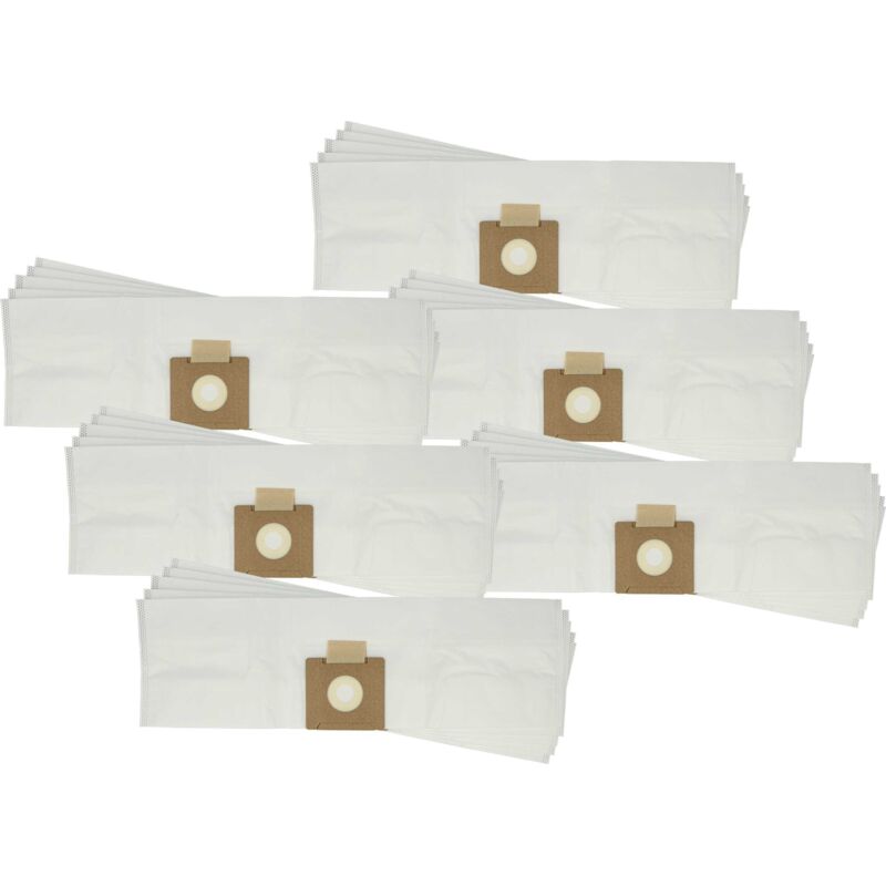 vhbw 30x Vacuum Cleaner Bag compatible with Tennant V-CAN-12, V-CAN-16 Vacuum Cleaner, 59 cm x 17.5 cm, White
