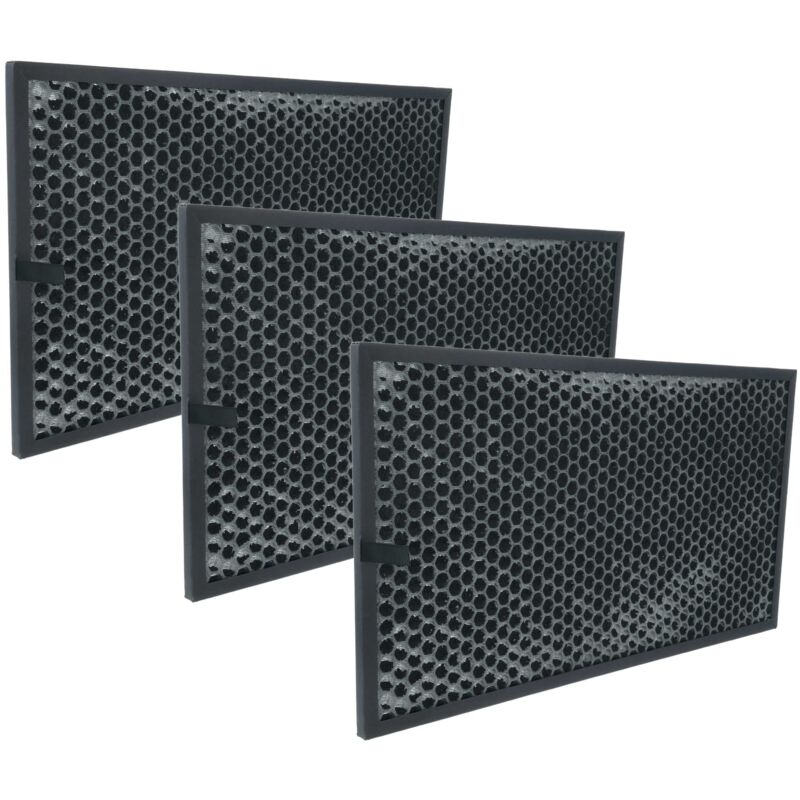 Image of vhbw 3x Activated Carbon Filter Replacement&hellip;