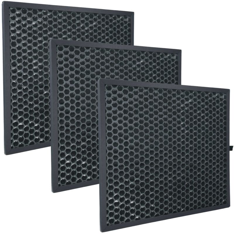 Image of vhbw 3x Activated Carbon Filter Replacement&hellip;