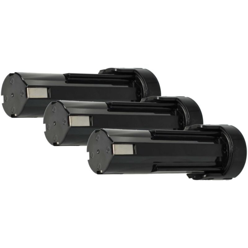 

3x Batería compatible con Panasonic SDF-AK 210, SDF-AK210 herramientas eléctricas (3300mAh NiMH 2,4V) - Vhbw