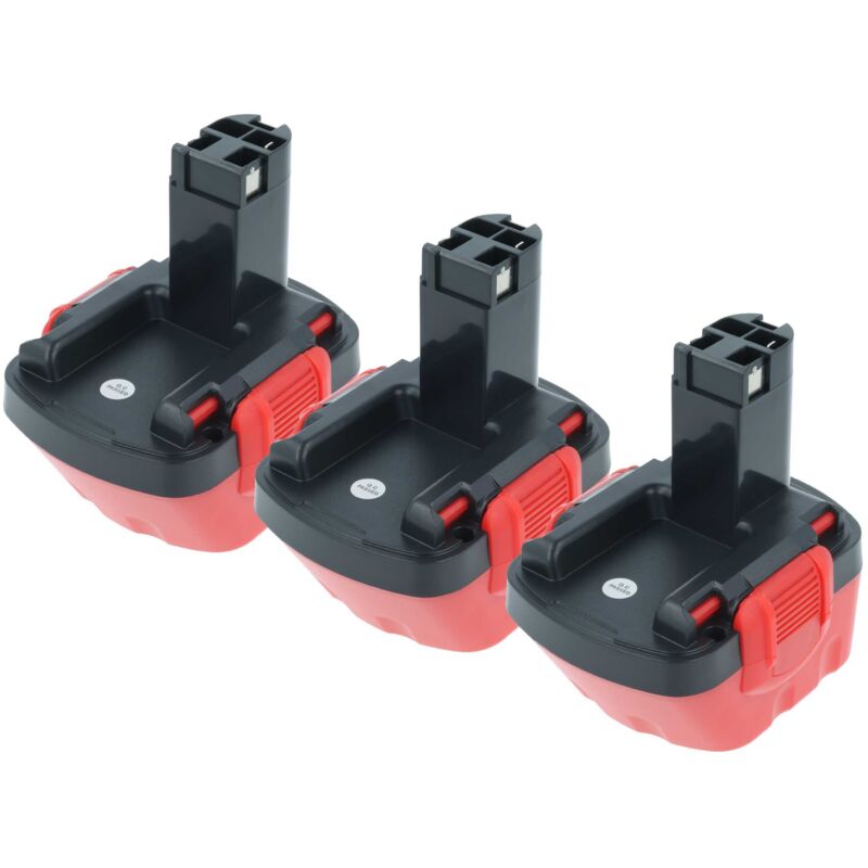 

3x baterías compatible con Orgapack OR-T200, OR-T300 Orgapack OR-T200, OR-T300 flejadora (1500mAh, 12V, Ni-MH) - Vhbw
