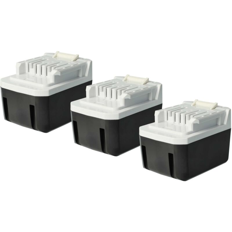vhbw 3x batteria sostituisce Makita BL1440G per utensile elettrico (4000 mAh, Li-Ion, 14,4 V)