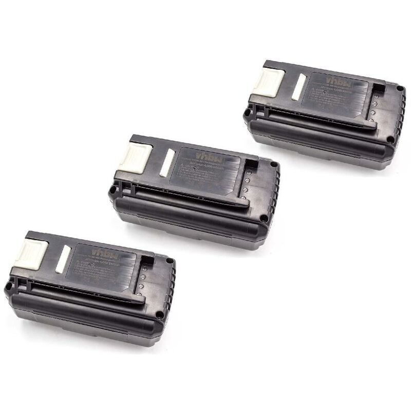 3x Batterie compatible avec Ryobi RBV36B, RCS36, RCS36X3550HI, RHT36C5525, RBC36X26B, RBL36B, RBL36JB outil électrique (4000 mAh, Li-ion, 36 v) - Vhbw