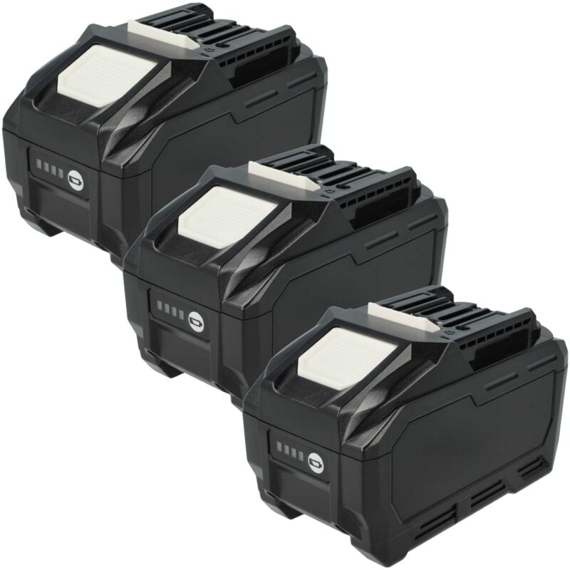 3x Batterie remplacement pour Makita BL4080F, 191L29-0, BL4020, BL4025, BL4040, BL4050F pour outil électrique (4000 mAh, Li-ion, 40 v) - Vhbw