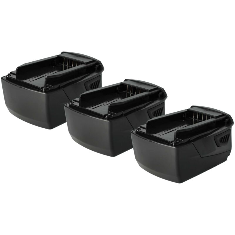 vhbw 3x Batteries compatible avec Hilti BX 3-L 02, GFB 6X-A22, GTB 6X-A22, NPR 19-A, NPR 32 PE-A22, NPR 32-A outil électrique (3000 mAh, Li-ion)