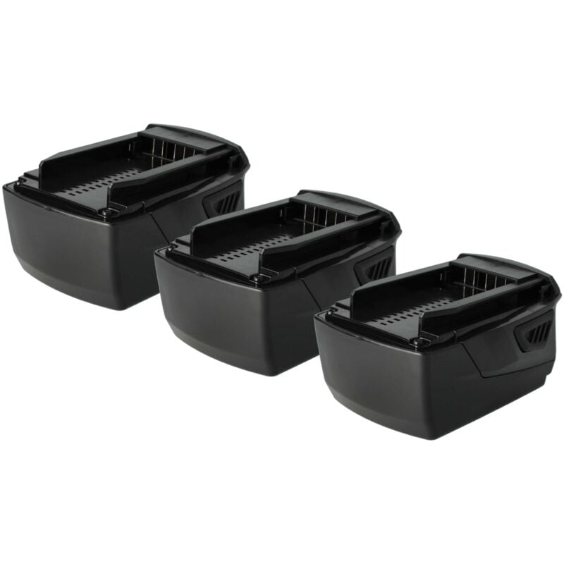 Vhbw - 3x Batteries remplacement pour Hilti 426176, 2018498, 2136393, 2136395, 2183185, B22/5.2, B22/8.0 (3000 mAh, Li-ion, 21,6 v)