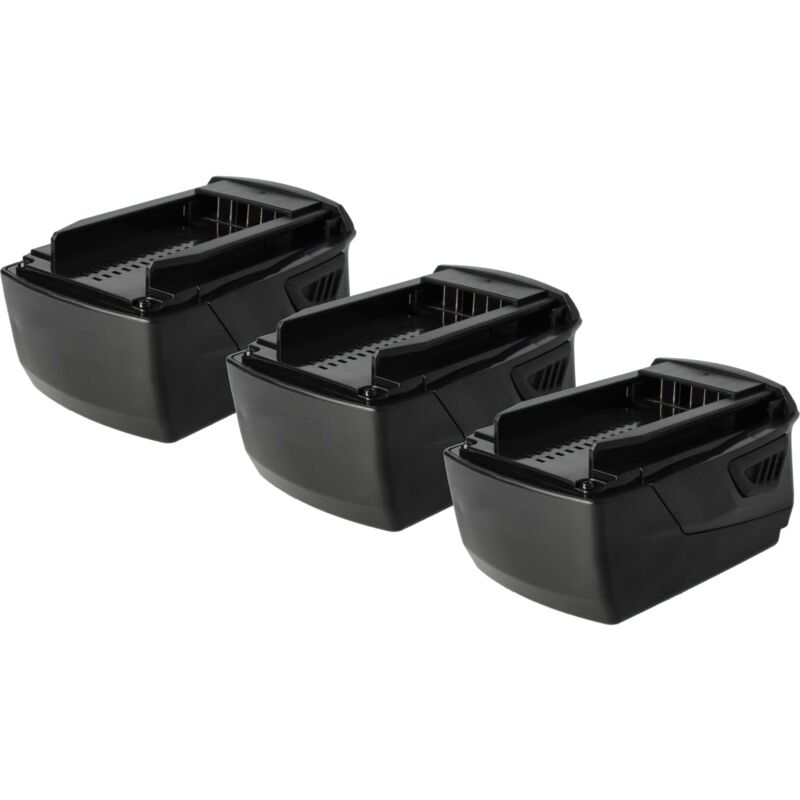 Vhbw - 3x Battery compatible with Hilti cd 4-A22, hde 500-A22, rc 4/36-DAB, sl 2-A22, sl 6-A22, vc 5-A22 Electric Power Tools (4000 mAh, Li-Ion, 21.6