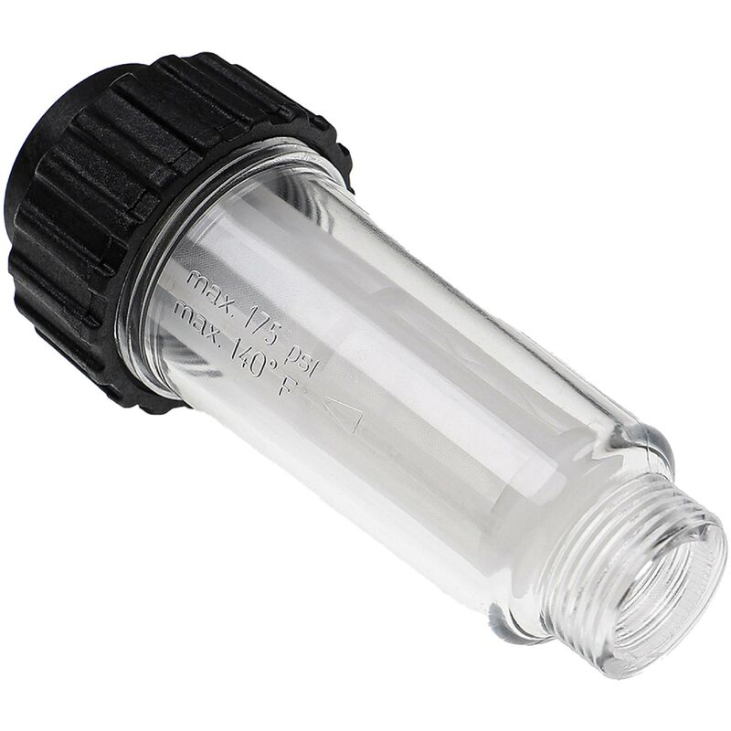 3x Cartouche anticalcaire compatible avec Kärcher K 5.70 MD T 250, K 5.800 T250 eco!ogic nettoyeur vapeur avec raccord d'eau 3/4' - Vhbw