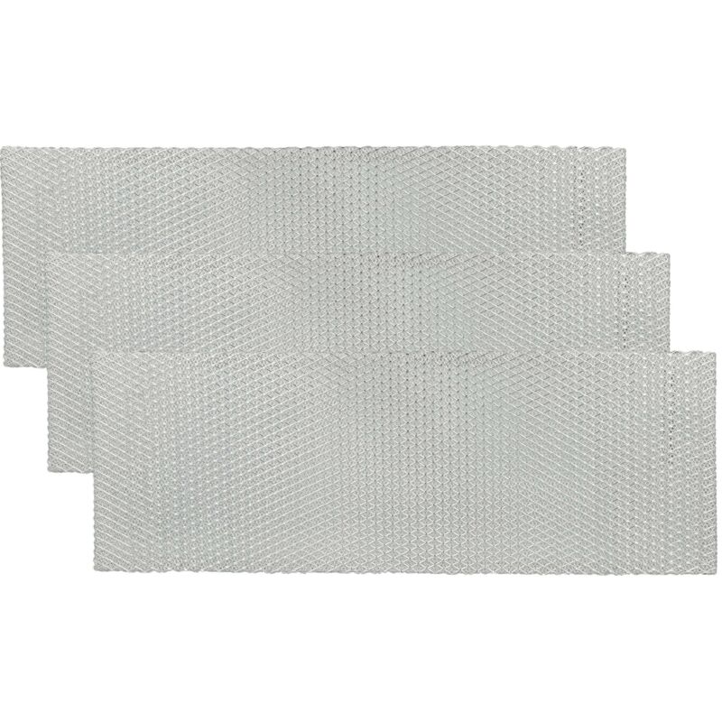 Vhbw 3x Filter Metal Grease Filter Compatible With Bauknecht Dno 3260 857415101020, Dni 3260 857415029060 Extractor Fan - 45.2 X 16 X 0.35 Cm Metal