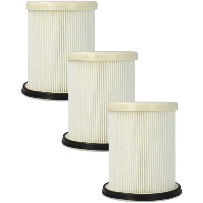 Vhbw - 3x filtre compatible avec Arnica Bora 5000, 4000 aspirateur, aspirateur de nettoyage, aspirateur eau résiduelle - Filtre hepa