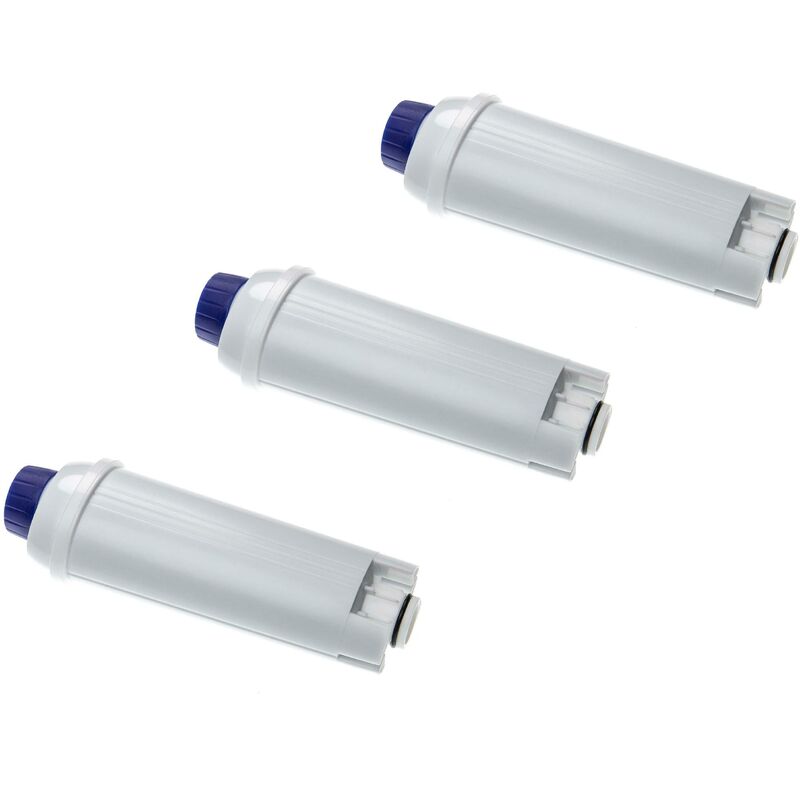 Vhbw - 3x Filtre à eau compatible avec DeLonghi etam 29.620.SB, etam 29.660.SB machine à café automatique, machine à expresso
