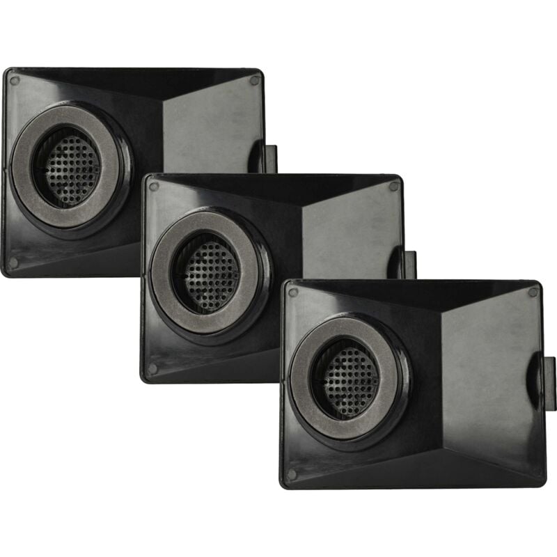 Vhbw - 3x Filtre remplacement pour Rainbow R12179, R12647B, 1000002 pour aspirateur sans-fil - Filtre anti-saleté