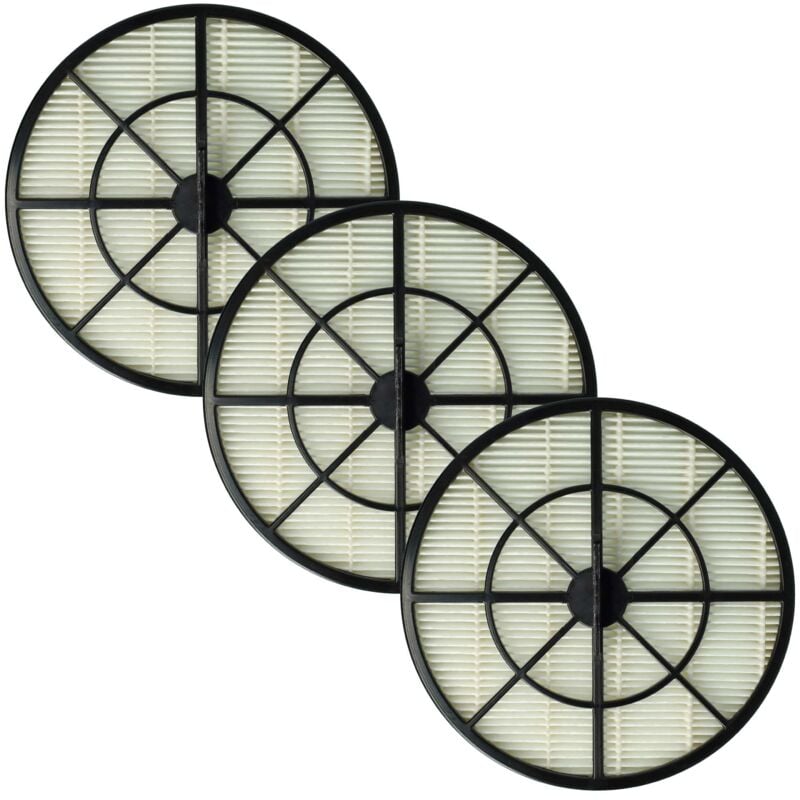 Vhbw - 3x Filtres compatible avec Grundig vcc 6270 c, vcc 7070, vcc 6270, vcc 7070 a, vcc 7070 c, vcc 7070 tp aspirateur - filtre de sortie d'air