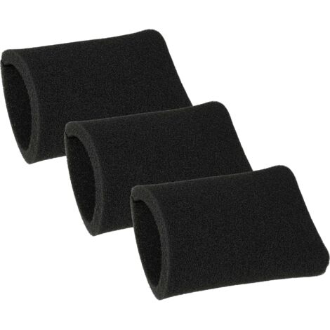 vhbw 3x filtro compatibile con Kärcher K 900, MV2, MV3, A2901, K 2150, K1000, D27900, A3100 OBI, K 2201 aspirapolvere - Filtro in spugna