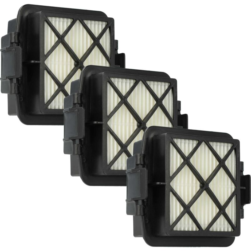 Image of Vhbw - 3x filtro compatibile con Kärcher vc 5 Cordless Premium, Premium giallo, serie, Premium, Premium Parquet aspirapolvere - Filtro hepa