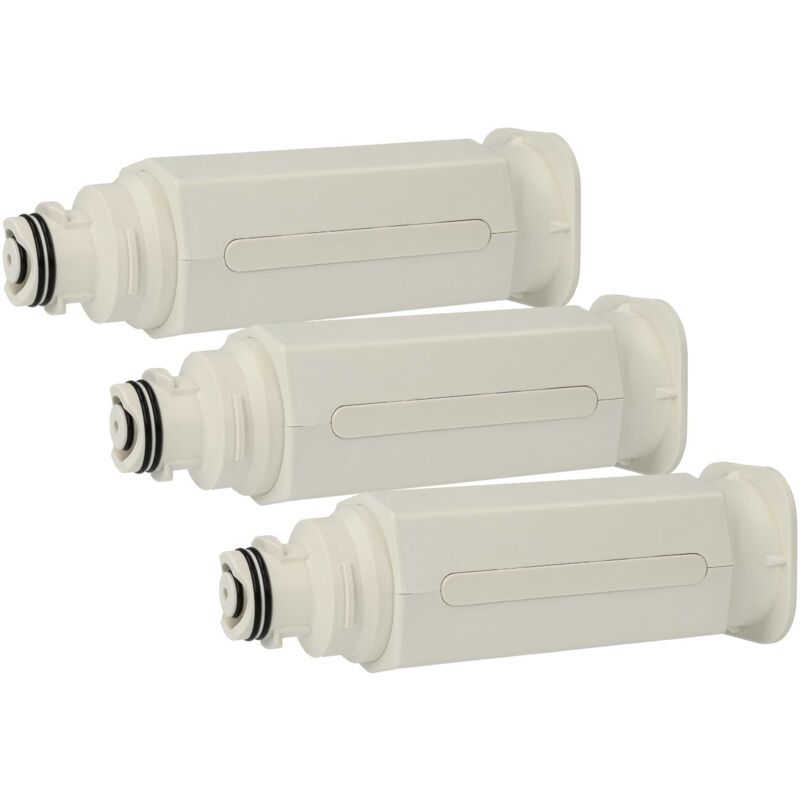 vhbw 3x filtro de agua, cartucho de filtro compatible con Samsung RF23R62E3S9, RF23R62E3S9/EF, RF23R62E3B1, RF23R62E3B1/EF frigoríficos