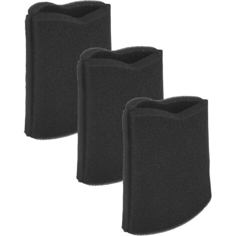 vhbw 3x Filtro de aspiradora compatible con Bosch BHNL2140TW, BHNL21PRO aspiradora a batería - Filtro de espuma