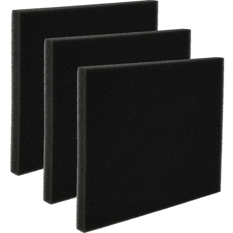 Vhbw - 3x Filtro de aspiradora compatible con Philips PowerPro Ultimate - Filtro de espuma