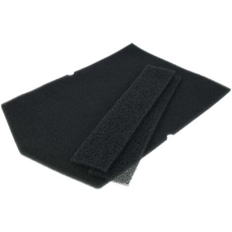 vhbw 3x filtro de espuma compatible con Miele T 8801 WP HomeCare XL, T 8826 WP EcoComfort, T 8827 WP EcoComfort, T 8847 WP EcoComfort secadoras ropa