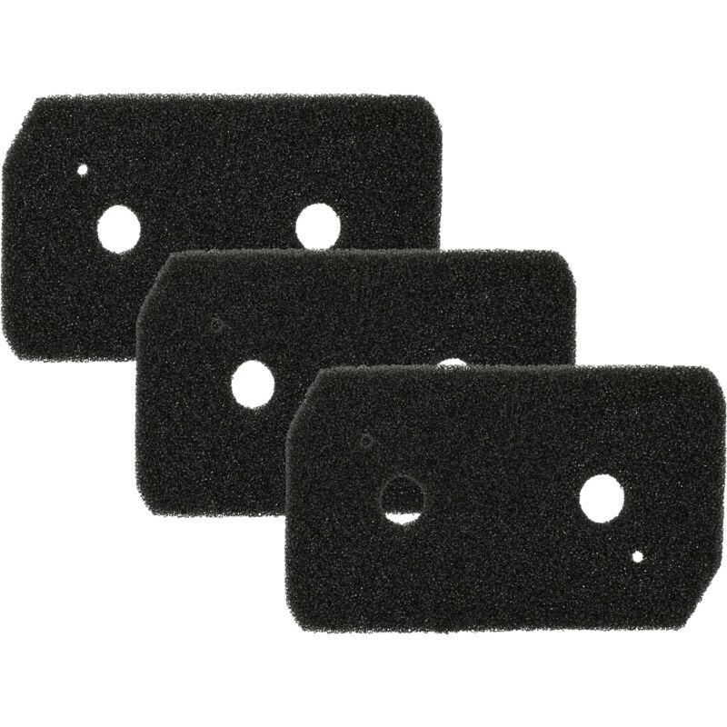 

3x filtro espuma compatible con Siemens WT45H280/03, WT45H280/04, WT45H280AT/04, WT45H2B7DN/04 secadoras ropa - Filtro de repuesto (set) - Vhbw