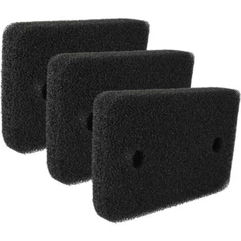 vhbw 3x Filtro (filtro fino) compatible con Miele T 8626 WP EcoComfort, T 8627 WP EcoComfort secadoras de ropa - filtro de repuesto - Set de filtros