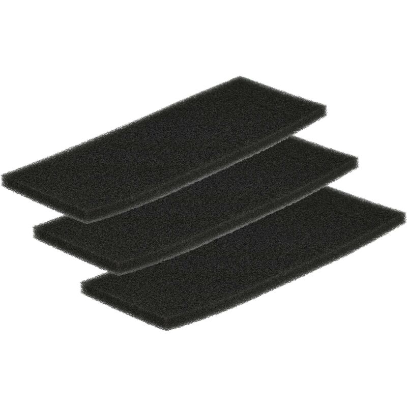 3x Filtro reemplaza Rowenta RS-2230002317 para robot aspirador - Unidad de filtrado - Vhbw