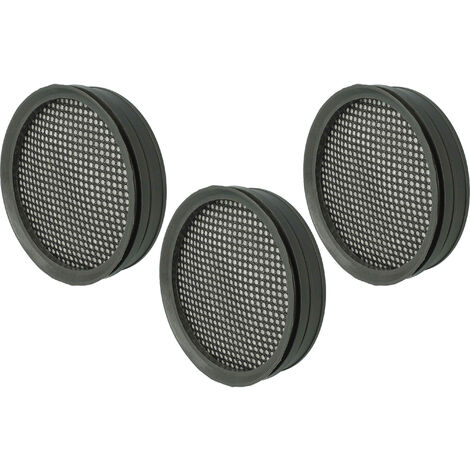 vhbw 3x filtro sostituisce Philips CP0948/01, FC8009/01 filtri per aspirapolvere - Filtro in spugna grigio