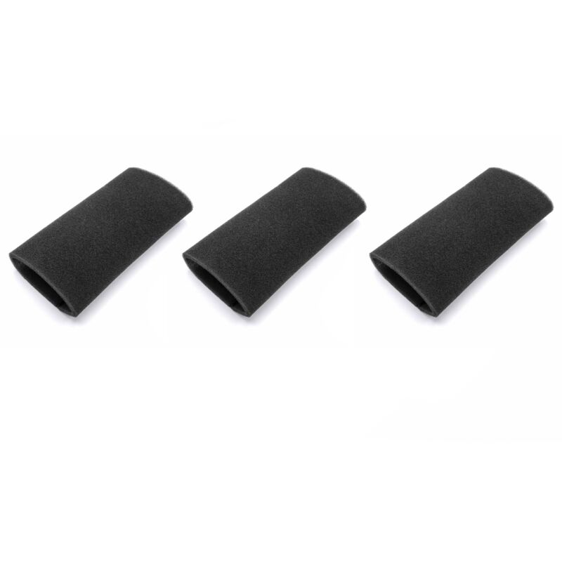 3x Filtro de aspiradora compatible con Bosch Athlet BBH51840/01, BBH51830/01, BBH52550/01, BBH52550/02 - Filtro de espuma - Vhbw