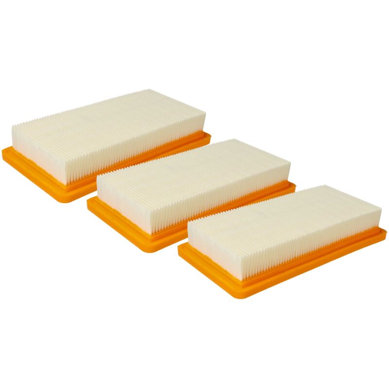 

3x Filtros protectores de motor para aspiradoras compatible con Kärcher DS 5200, DS 6, DS 6 Premium, DS 6000, DS 6.000 - Vhbw