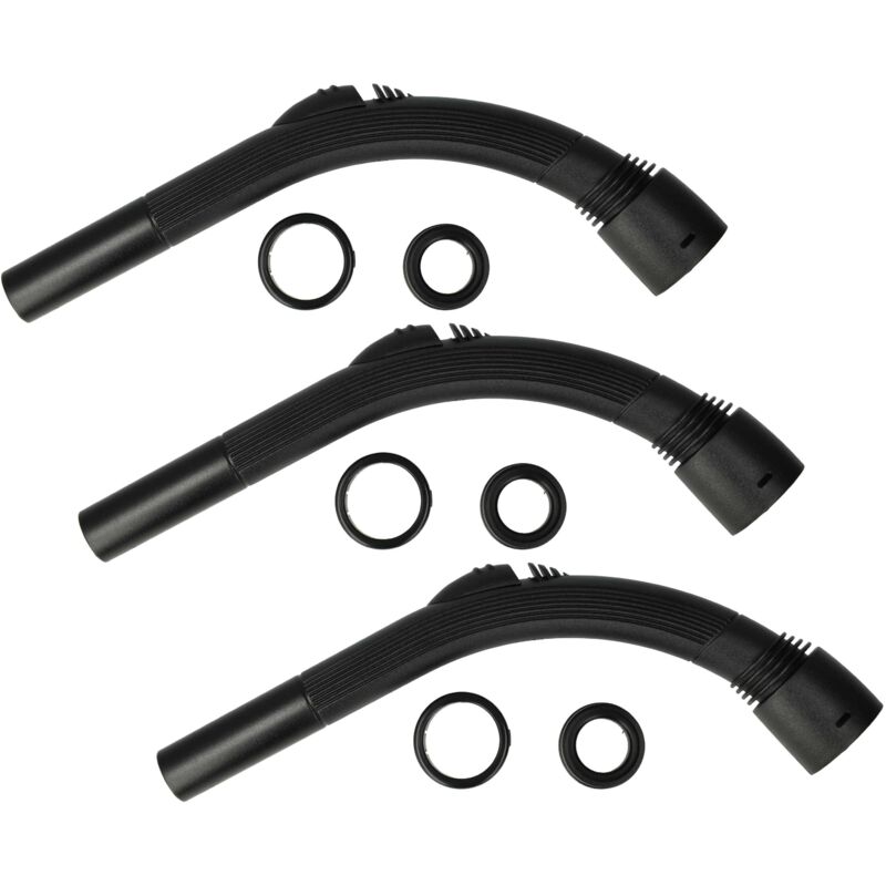 Image of 3x impugnatura compatibile con Dirt Devil M5030-8, M5030-7, M5030-6 aspirapolvere - manico di ricambio, diametro de 32 mm, 37,1 cm - Vhbw