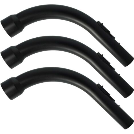 vhbw 3x impugnatura compatibile con Miele SCAB0, SBCN0, SBCF3, SCAC0, SCAB3 aspirapolvere - manico di ricambio, diametro de 35 mm, 34 cm