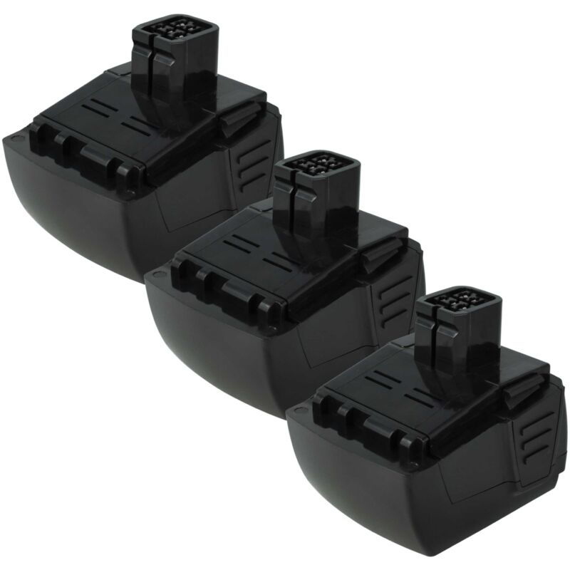 

3x Li-Ion batería 3000mAh (14.4V) para herramientas Hilti SF 144-A CPC 14.4 V, SF144-A, SFH 144-A, SFH 144-A CPC 14.4V por Hilti B144, B-144. - Vhbw