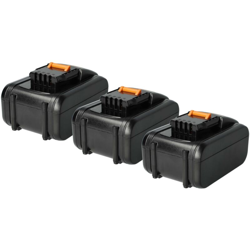 

3x Li-Ion batería 3000mAh (16V) para herramienta eléctrica powertools tools como Worx WA3527 - Vhbw