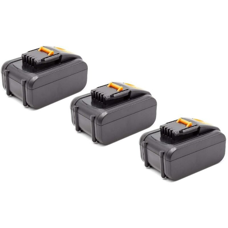 

vhbw 3x Li-Ion batería 3000mAh (16V) para herramienta eléctrica powertools tools como Worx WA3539