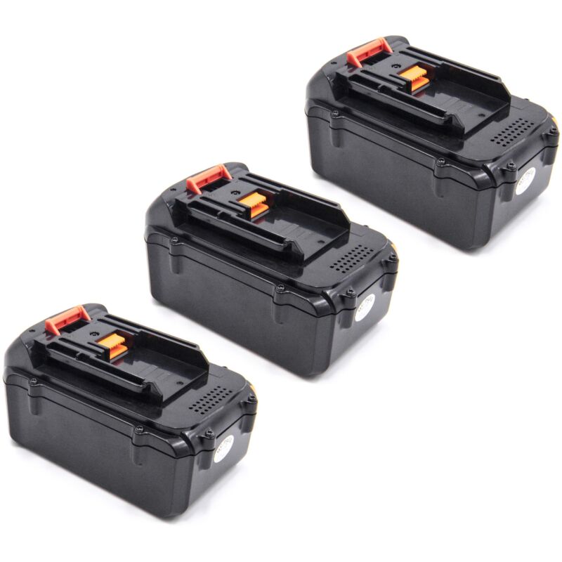 

3x Batería recargable compatible con Makita BUX361Z, MBC231DRD Lawnmower, MBC231DZ Lawnmower herramientas eléctricas (4000 mAh, Li-Ion, 36 V) - Vhbw