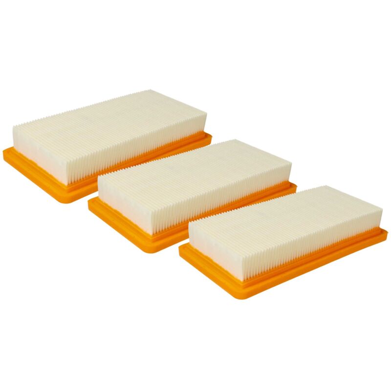 3x motor filter compatible with Kärcher br 45/22 c Bp Pack + mf, br 45/22 c Bp Pack Fleet eu, ds 5.800 Waterfilter Vacuum Cleaner - Vhbw