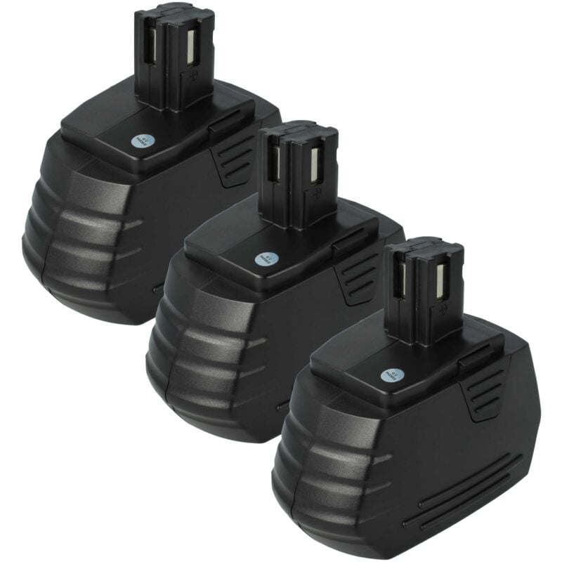 Image of Vhbw - 3x Akku Ersatz für Hilti SFB185, SFB180 für Werkzeug (3300 mAh, NiMH, 18 v)