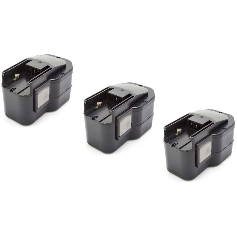 

3x NiMH batería 1500mAh (14.4V) para herramienta eléctrica powertools tools como Milwaukee 6562-23, 6562-24, 9081-20, 9081-22, 9082-20, 9082-22 - Vhbw