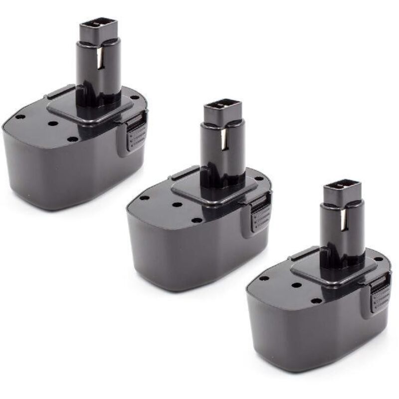 

3x NiMH batería 1500mAh (14.4V) para herramienta eléctrica powertools tools Dewalt DW054K-2, DW055K-2, DW906, DW918, DW928K, DW931K, DW935 - Vhbw