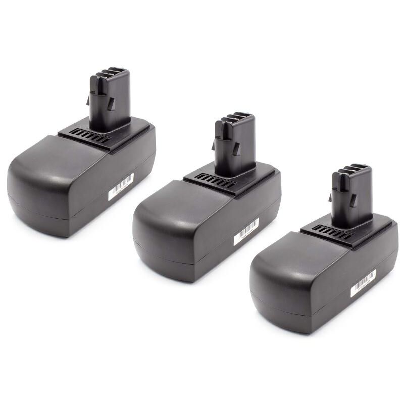 

3x NiMH batería 1500mAh (18V) para herramienta eléctrica tools Metabo BSZ 18, BSZ 18 Impuls, BSZ 18 Impuls Li Power, BSZ18 Impuls Li, KSAP18Li - Vhbw