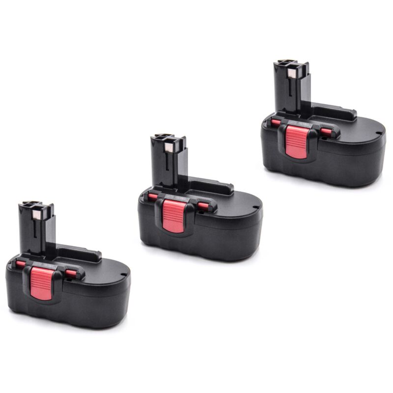 

3x NiMH batería 3000mAh (18V) para herramienta eléctrica powertools tools Bosch GST 18 V, PSB 18 VE 2, PSR 18 VE-2 - Vhbw