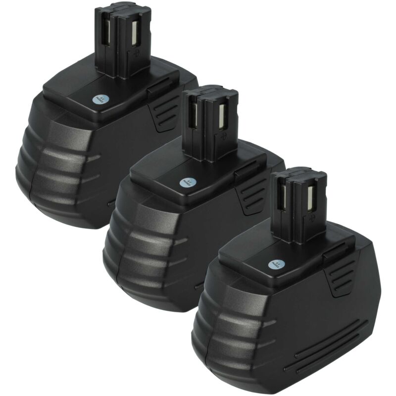 

3x NiMH batería 3300mAh (18V) para herramienta eléctrica powertools tools como Hilti SFB180 - Vhbw