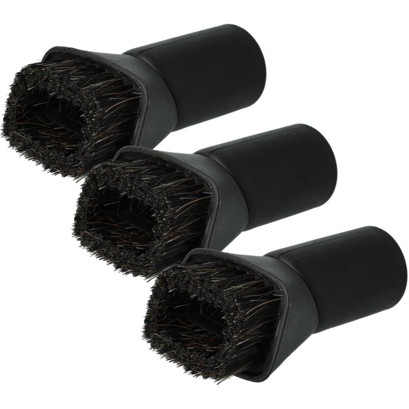 Image of Vhbw - 3x spazzola per mobili compatibile con Kärcher vc 5 , Cordless, Cordless Premium aspirapolvere con attacco rotondo da 35 mm - 7cm