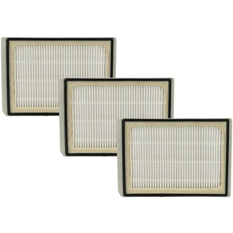 3x Staubsaugerfilter kompatibel mit Bosch Exclusiv Ultra Staubsauger - hepa Filter Allergiefilter - Vhbw