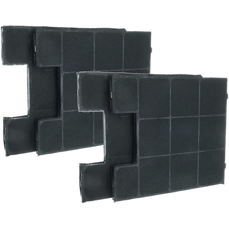 vhbw 4x Activated Carbon Filter compatible with Amica KH 17405 W, KH 17403 S, KH 17399 Si, KH 17397 W, KH 17395 S, KH 17218 E Extractor Hood