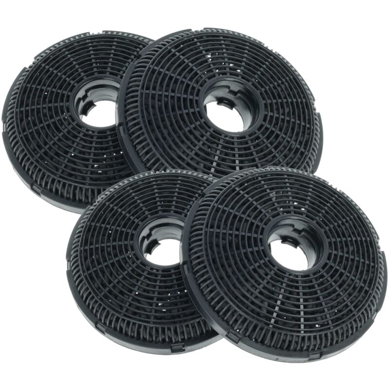 vhbw 4x Activated Carbon Filter Replacement for 9197060046, 8842071100 for Extractor Hood