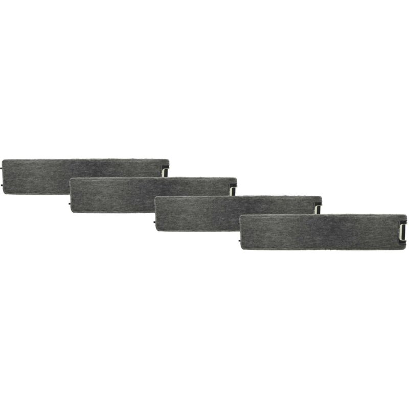 vhbw 4x Activated Carbon Filter Replacement for Miele M4114500, M4114501, M4114502, M4114503 for Extractor Hood - 50 x 10.4 x 3 cm