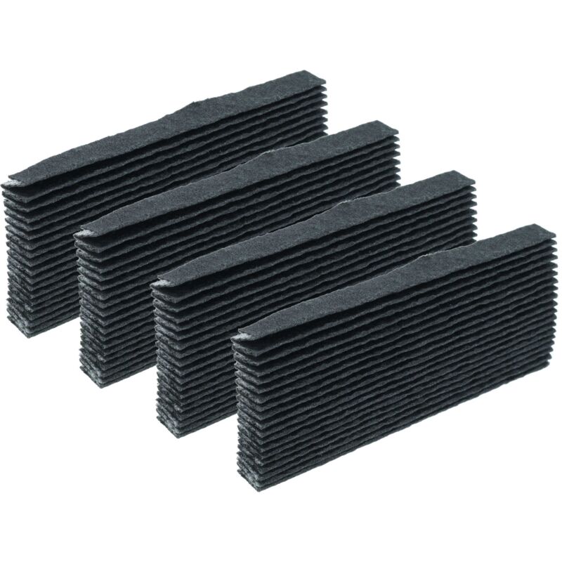 vhbw 4x Air Filter Replacement for Westinghouse 2420478063 for Fridge - Activated Carbon