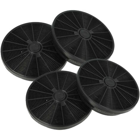 vhbw 4x Aktivkohlefilter kompatibel mit Arctic AHT 60 X Dunstabzugshaube