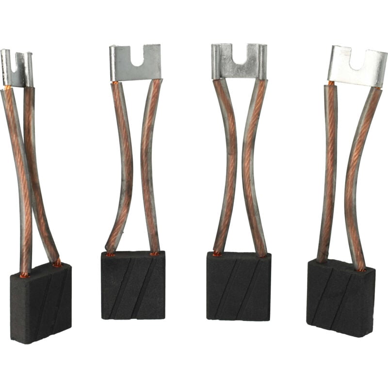 4x balais de charbon 32 x 32 x 12,4 mm compatible avec Linde véhicule utilitaire - Vhbw